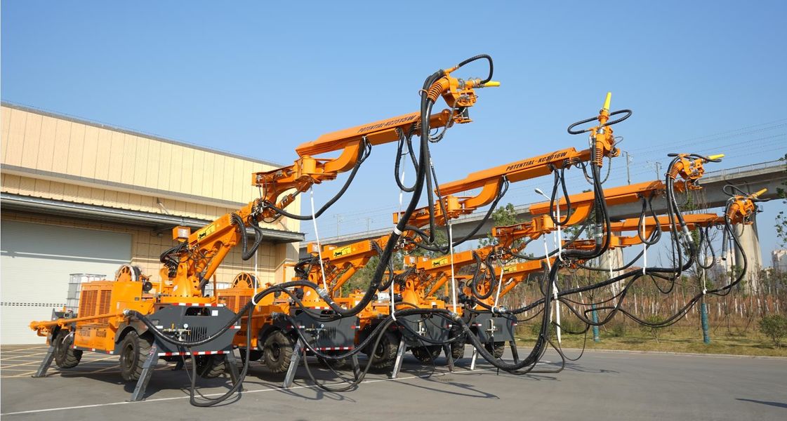 Robotic Shotcrete Machine
