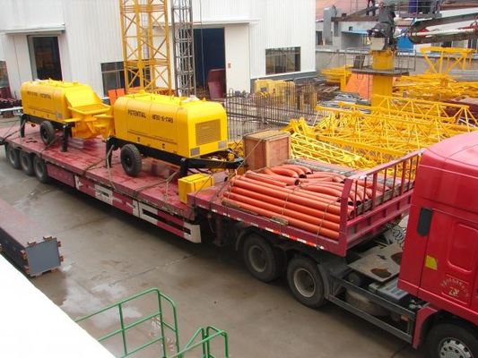 Hydraulic Diesel Concrete Pump 150m Max Vertical Conveying Distance HBT80.13.130RS
