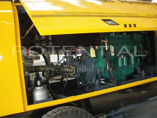 Hydraulic Diesel Concrete Pump 150m Max Vertical Conveying Distance HBT80.13.130RS