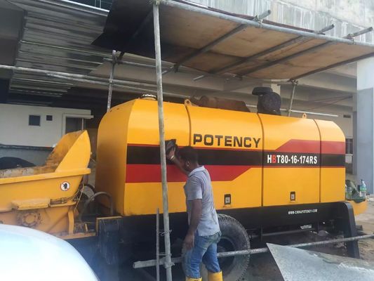 Trailer Concrete Pump 16MPa