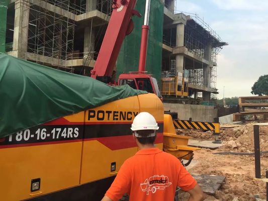 Trailer Concrete Pump 16MPa