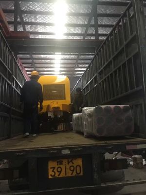 Static Concrete Pump 18MPa Max Theoretical Pressure Trailer Mounted Concrete Pump