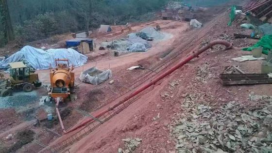 KDTG40-T9 Stationary Trailer Concrete Mixer Pump For Your Construction Projects
