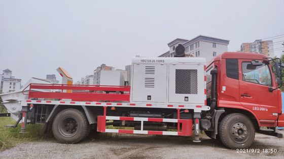 Truck Mounted Concrete Pump HBC90.18.176RS 176KW Diesel Engine