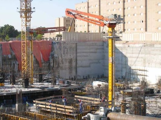 11Kw Power Output Concrete Placing Boom 28MPa Hydraulic System Pressure