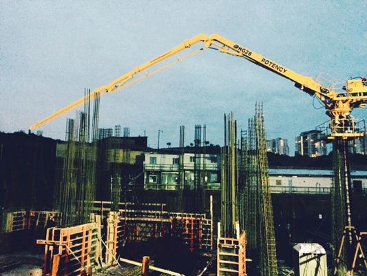 Electric Power Type Concrete Placement Boom With 5m Or 10m Column Length