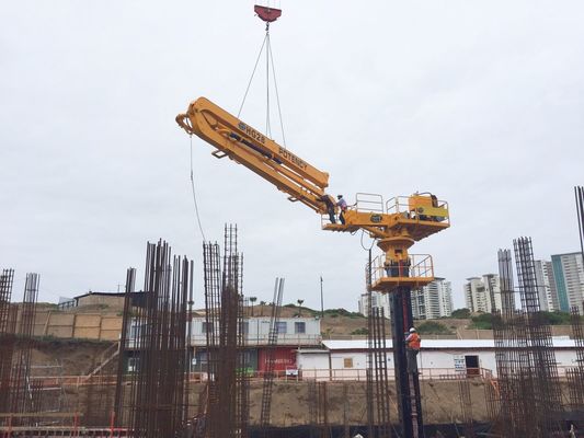 Electric Power Type Concrete Placement Boom With 5m Or 10m Column Length