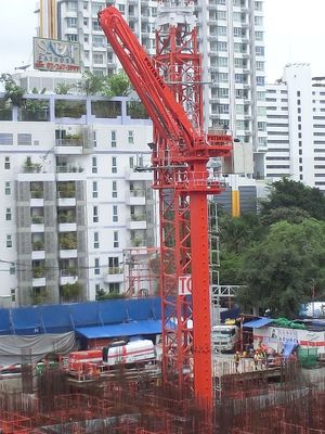 34m Max Horizontal Reach Concrete Placing Boom For Precise Concrete Placement