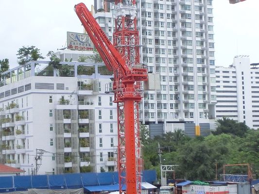 5m / 10m Column Length Concrete Placing Boom With 34m Max Horizontal Reach