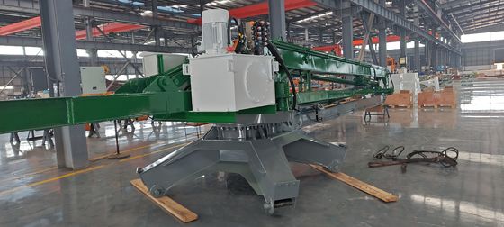 Electrical System Spider Concrete Pump Placing Boom 5.5Kw 17m Placing Radius