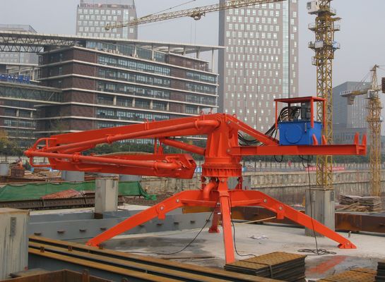 Electric Hydraulic mobile Concrete Placing Boom For Smooth And Fast Concrete Delivery