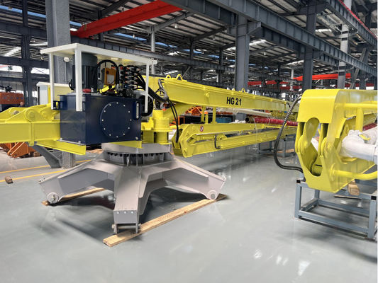 Sturdy And Versatile Concrete Placing Boom 5.5Kw For Pressure Hydraulic Systems 22Mpa