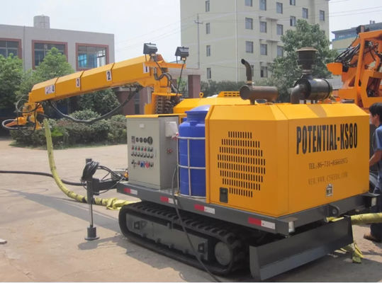 Motor Powered Robotic Wet Concrete Sprayer With 14 MPa Working Pressure