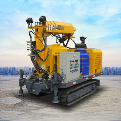 14 MPa Working Pressure Robotic Shotcrete Machine 2.2km/h / 4.4km/h Travelling Speed