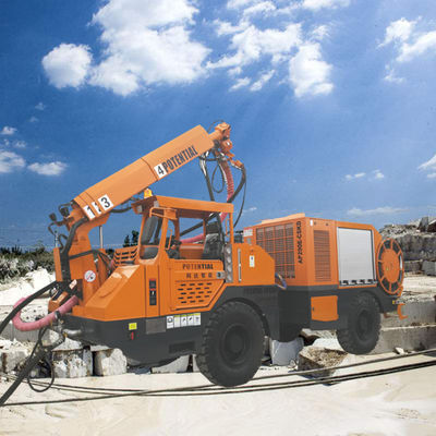 82KW / 2200rpm Concrete Spraying Machine Ungerground Mining Shotcrete Equipment