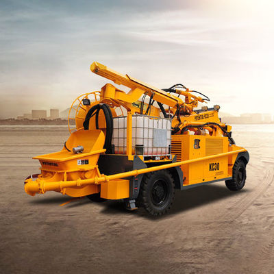 0 - 20km/h Robotic Shotcrete Machine 45 22KW / 1480rpm Concrete Spraying Robot