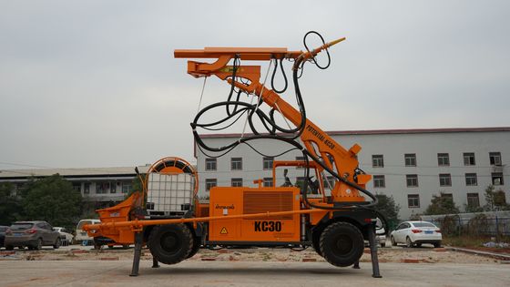 45KW / 1480rpm Robotic Shotcrete Machine Outside Dimension 7410x2200x3200mm