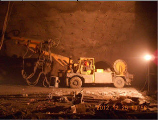 17 / 19m Long Distance Wet Concrete Shotcrete Machine For Water Conservancy Culvert