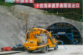 55KW / 1480rpm Robotic Wet Concrete Sprayer For Precise And Fast Concrete Spraying