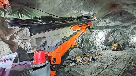 KD06A-1BCD Hydraulic Jumbo Rock Drill For Small Underground Mining Operations