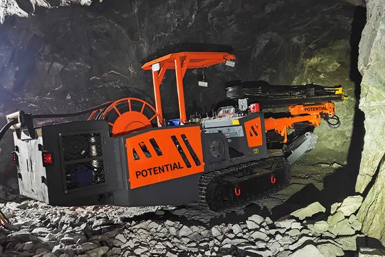 Total Power 32.6kw Heavy Duty Rock Drilling Machine For Underground Mining Applications