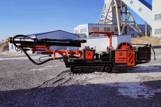 Compact Jumbo Rock Drill For Hole Depth 2.7m Drilling Diameter 43 - 76mm