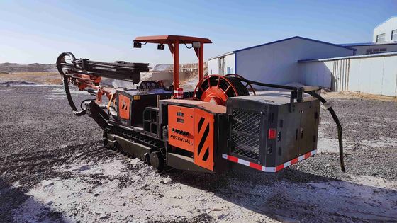 2.7m Hole Depth 7.5Kw Jumbo Rock Drill Impact Frequency For Underground Mining