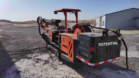 47.6kw Anti Jamming Jumbo Rock Drill Automatic Stop Of Impact At The End Point