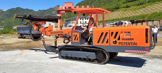 Mining Heavy Duty Drilling Machine With Drilling Diameter 43 - 76mm KD12A-1BCD L