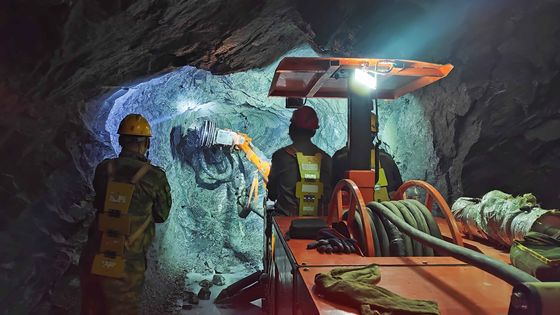 43 - 76mm Drilling Diameter Rock Drill Trolley For Underground Mining Applications