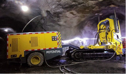 Mining Reverse Drilling Rig 121Kw Motor Power 250m Drilling Depth Customizable