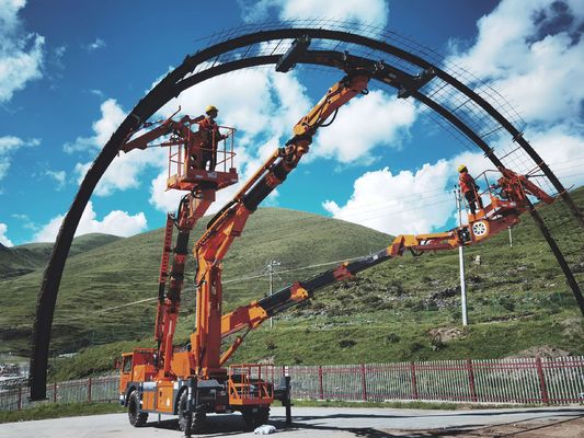 Remote Control Tunnel Arch Installation Trolley With Diesel Engine 125Kw / 2200rpm