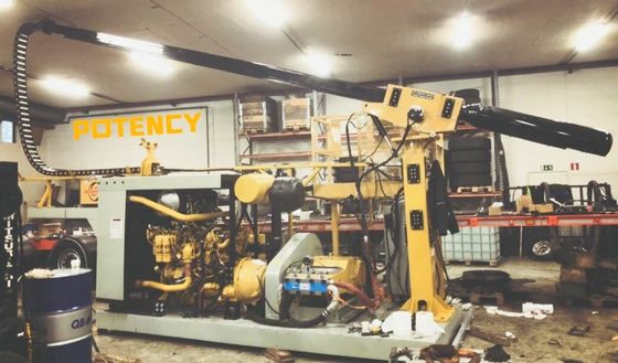 Water Tank 500L Cement Mixer Drum Cleaner Maximum Working Pressure 1600 Bar
