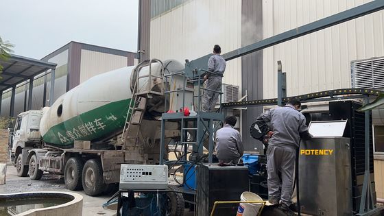 Intelligent Cement Mixer Drums Cleaner With Maximum Working Pressure 1600 Bar