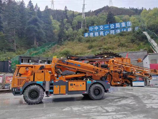 Single Pole Rock Drilling Anchoring Grouting Equipment KMZ5012 5m Drilling Depth