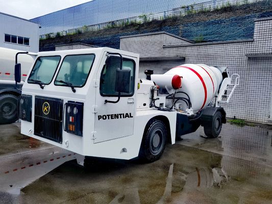 KJC-3 Underground Mining Concrete Mixer 9500kg Hydraulic Drive System
