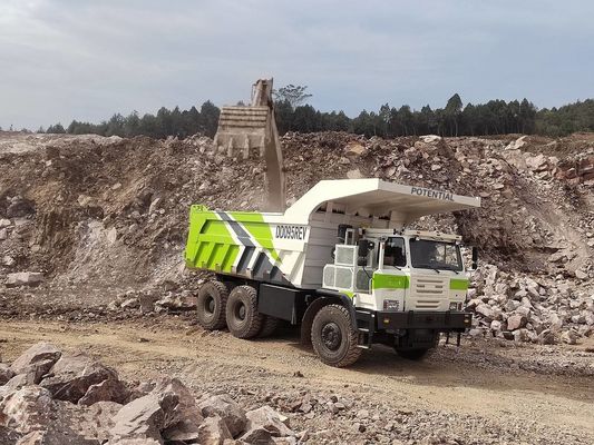 45km/h Max Speed Energy Mining Dump Truck With 35m3 Standard Bucket Capacity R95