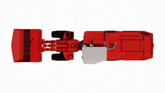KDL307 Underground Mining Equipment LHD 6700kg Tramming Capacity