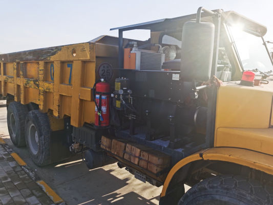 25000kg Tramming Capacity Underground Mining Truck With Max Dump Position Height Of 5500mm