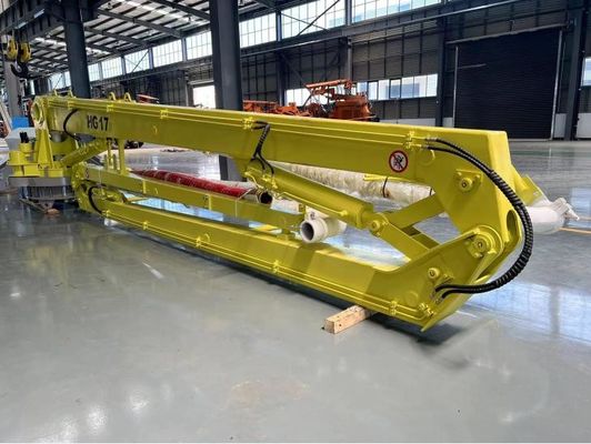 Lightweight Climbing Concrete Placing Boom 9515*1100*2020mm for 15-17m Max Horizontal Reach in Construction Projects