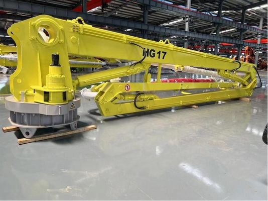 5.5Kw मोटर पावर कंक्रीट प्लेसिंग बूम 5.5t वजन और भारी शुल्क कंक्रीट मकड़ियों के साथ