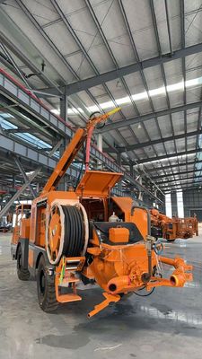 Advanced Automated Concrete Spraying System with Scalable Arm Frame Form and 20 Cubic Meters Per Hour Shotcrete Capacity Mining UPS-20J