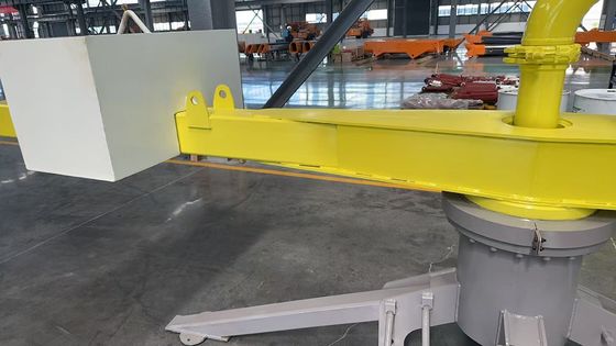 Versatile Hydraulic Concrete Placing Boom 0-85° Elevation Angle 133mm Pipe Diameter for Smooth Concrete Distribution