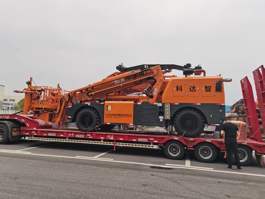 Dual Power Tunnel Arch Installation Robot KGM12300CSG 5-25m