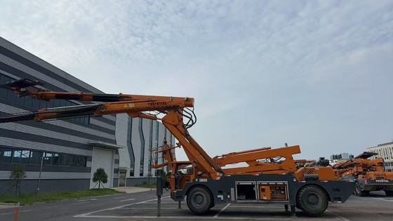 Inner 3.0/Outer 7.5 Minimum Turning Radius Arch Installation Trolley with Dual Power Diesel Electric