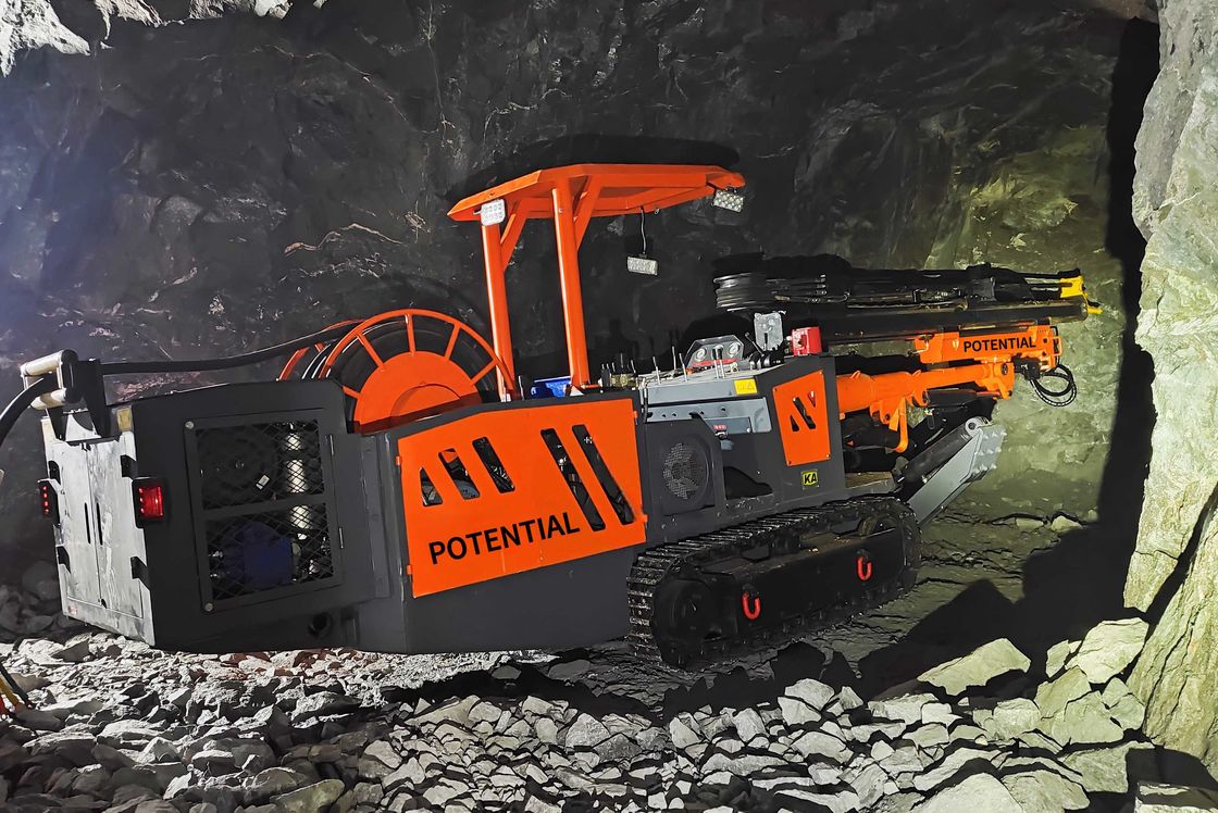 Total Power 32.6kw Heavy Duty Rock Drilling Machine For Underground Mining Applications
