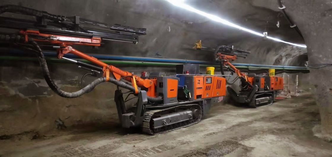 Drilling Diameter 43mm - 76mm Jumbo Rock Drill 47.6kw With Section B×H 2×2-5.6×4m