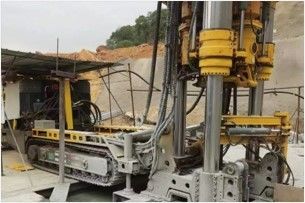 200 KW Motor Power Raise Borer Machine KDTJ-4000L For Underground Mining