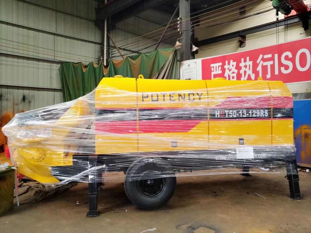 Static Concrete Pump 13MPa Pressure with S Type Valve for Large-Scale Construction Projects