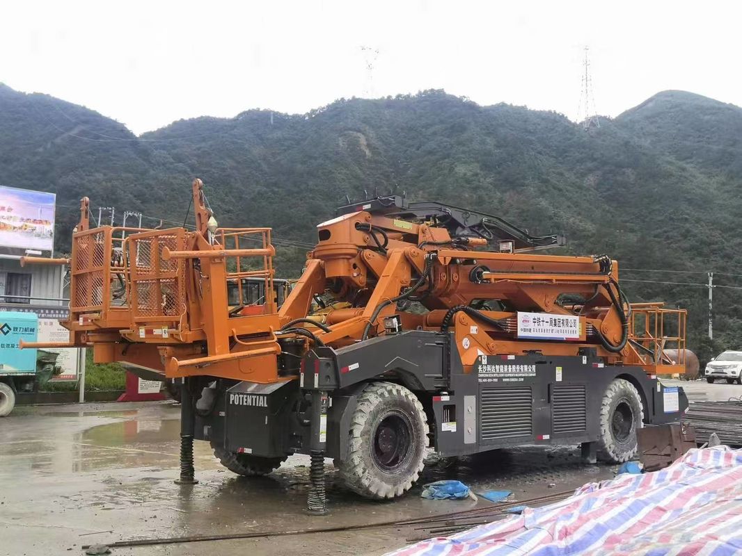 Arch Installation Trolley with 3 Booms and Max.Operating Height of 13m with Model KGM9300